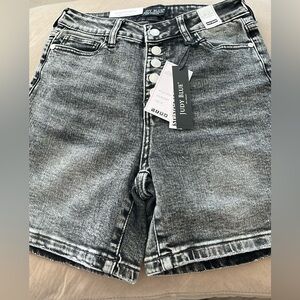 Judy Blue Black High Waist Shorts